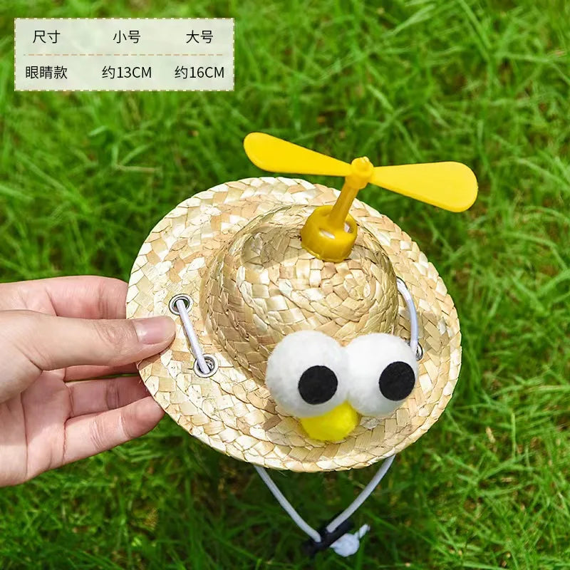 Cute Sun Hat for Dogs and Cats Durable Accessory - Smarsty