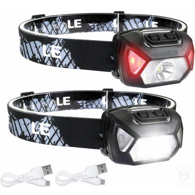 6 Modes Usb Rechargeable Headlamp IPX4 Waterproof Headlight Flashlights LED Head Lamp With Red Green Light For Outdoor Fishing by Smarsty
