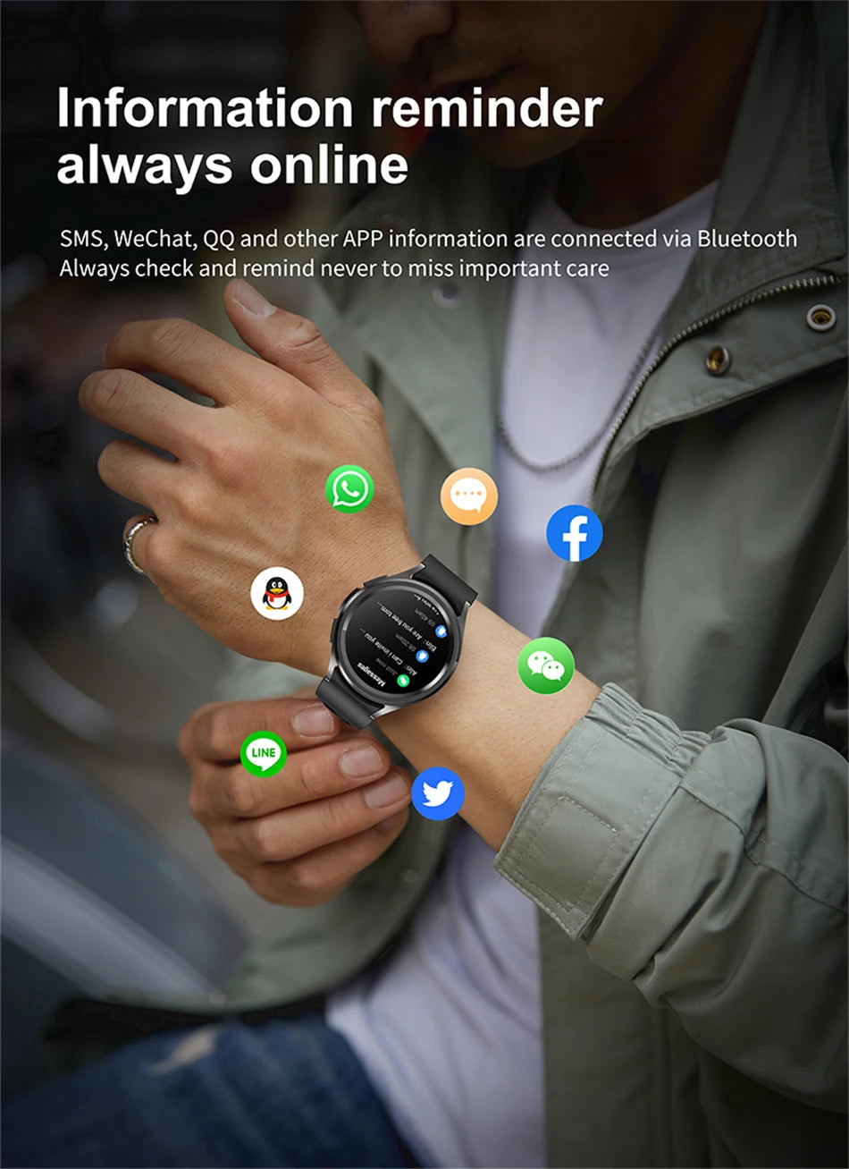 Samsung Galaxy Watch6 Classic Smartwatch with GPS and Heart Rate Monitor - Smarsty