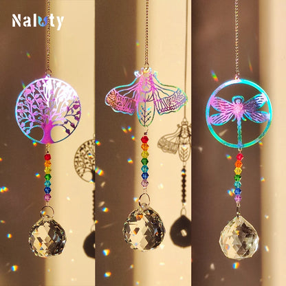 Colorful Crystal Pendant Suncatcher for Home Decoration - Smarsty