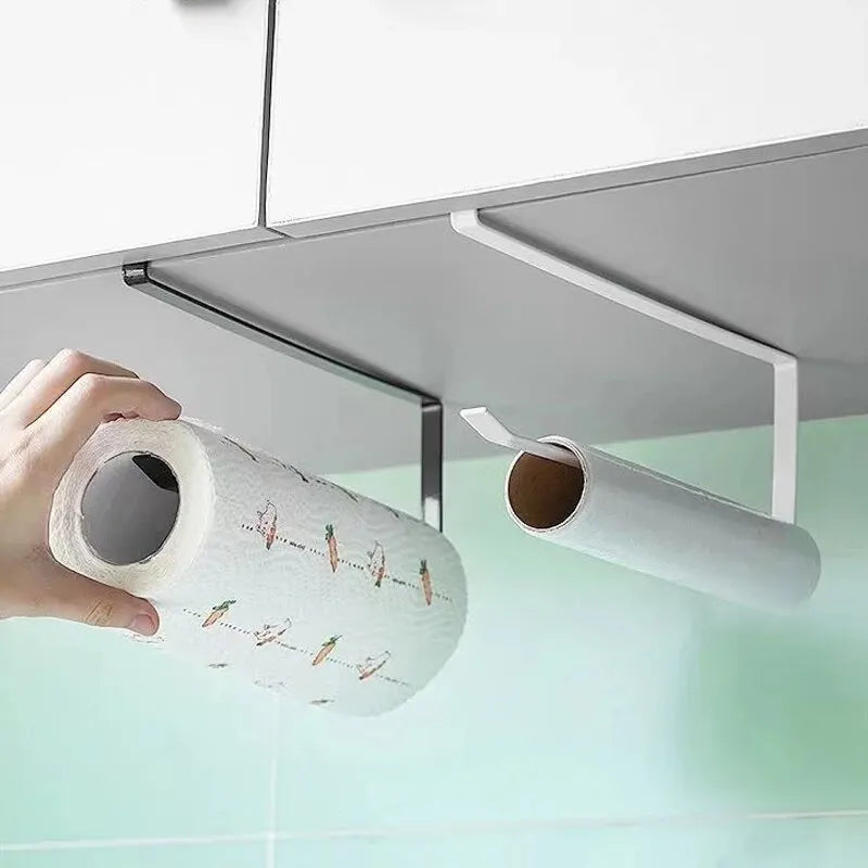 Portable Paper Roll Holder for Easy Kitchen Organization - Smarsty