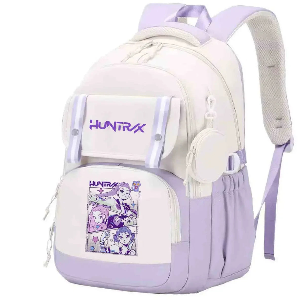 Demon Hunters Anime Backpack Large Capacity School Bag - Smarsty