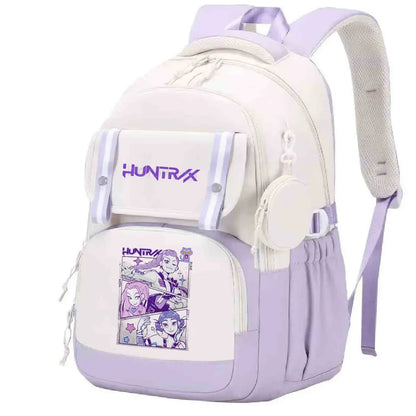 Demon Hunters Anime Backpack Large Capacity School Bag - Smarsty