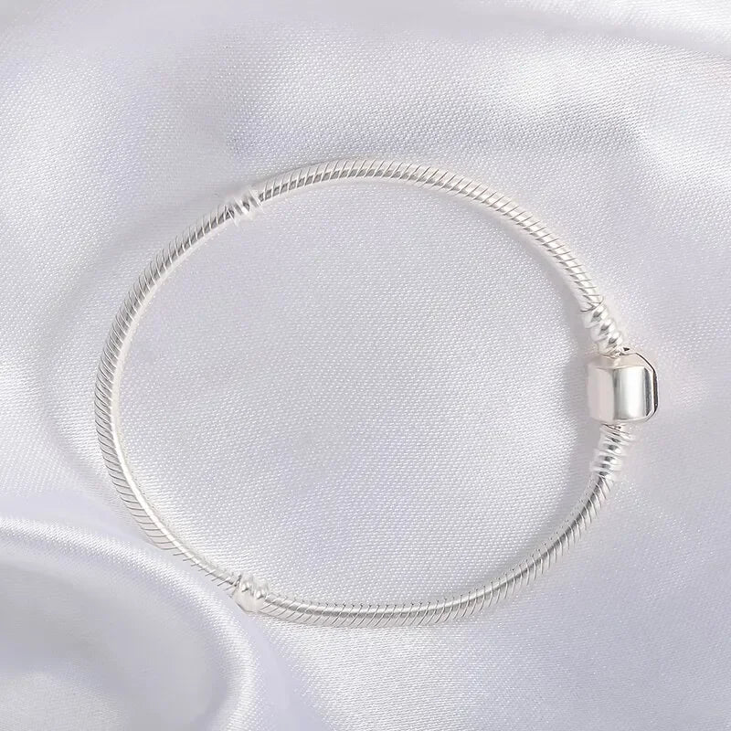 Handmade 925 Silver Charm Bracelet for Women - Smarsty