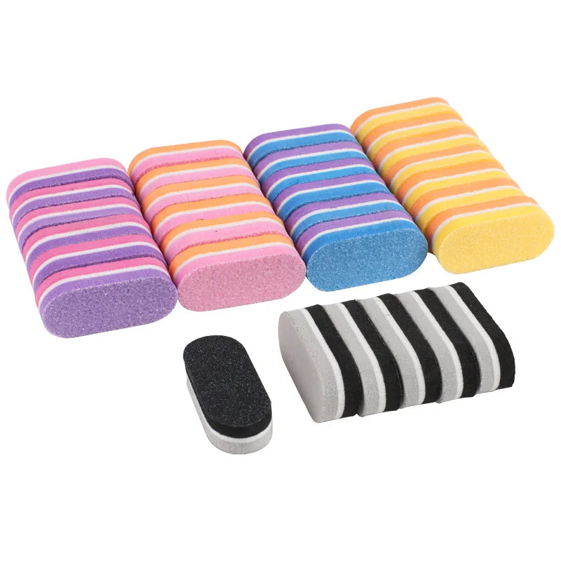 Mini Nail Sponge File Buffer Block Set for Smooth Finishing - Smarsty
