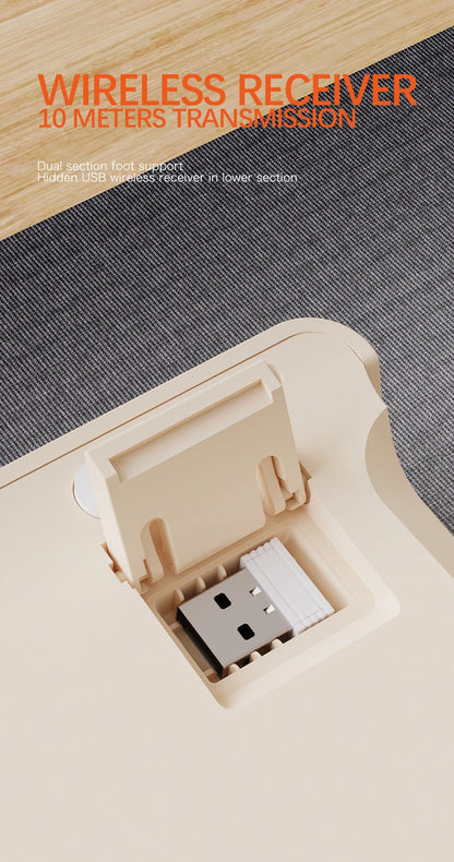 Wireless Keyboard With Screen Bluetooth Multi Device Linking