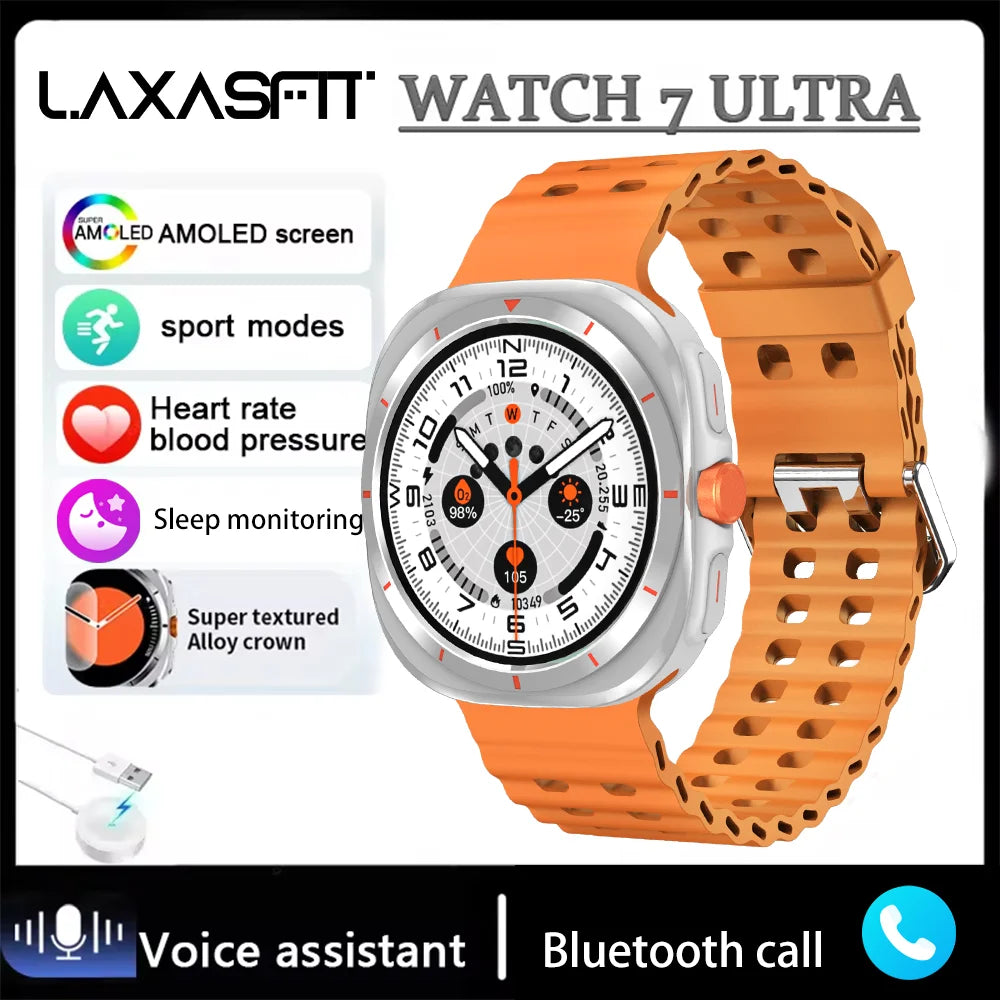 LAXASFIT GT7 Ultra Smart Watch for Fitness Tracking - Smarsty
