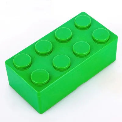 Building Block Storage Box Creative Plastic Storage Box Saving Space Storage Organizers Desktop Office Storage Supplie Kids Gift