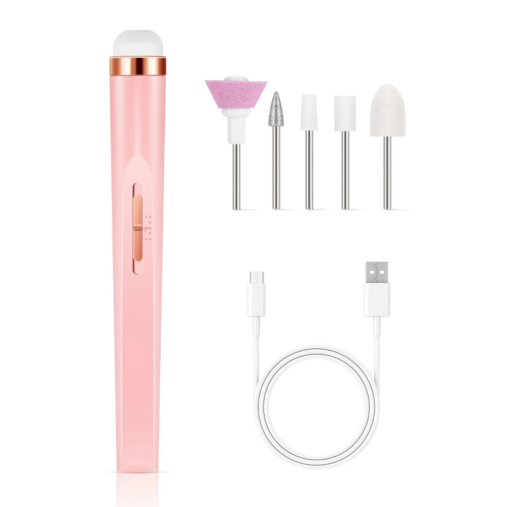 Portable Electric Nail File with 4 Speed Options - Smarsty
