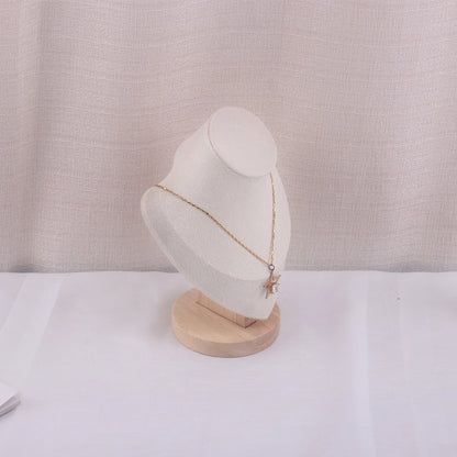 Velvet Jewelry Display Stand for Necklaces and Pendants - Smarsty