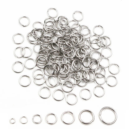 Stainless Steel Jump Rings Gold Color Nickel Free Set - Smarsty