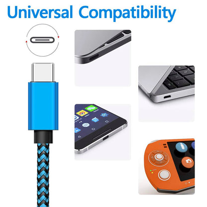 Nylon Braided USB Type C Cable For Fast Charging - Smarsty