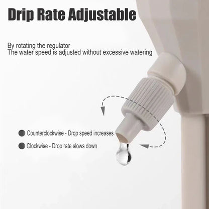 Adjustable Drip Irrigation System for Self Watering Plants - Smarsty