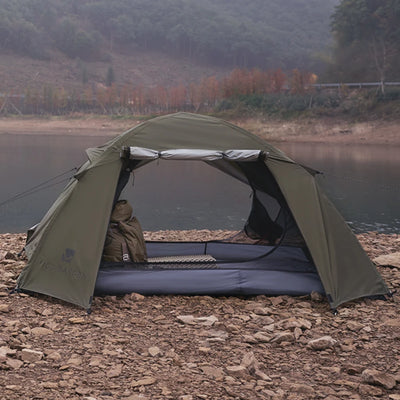 MOBI GARDEN Camping Backpacking Tent Waterproof Rainproof Hiking Silver Coated Sun Protection Easy Set Up by Smarsty