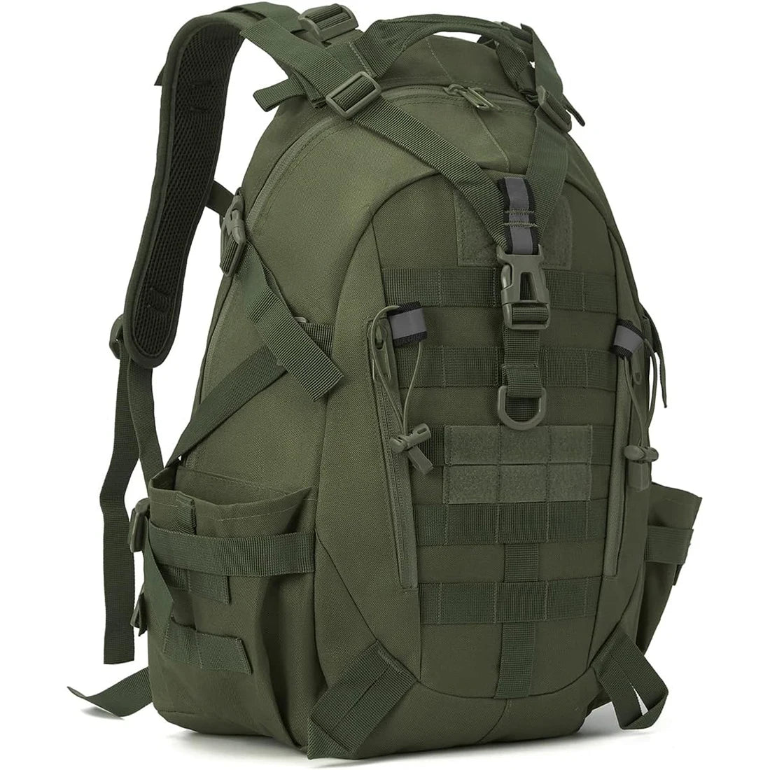40L Tactical Backpack for Men Camping Hiking Backpacks Reflective Outdoor Travel Bags Survival Molle Climbing Rucksack Bag - Smarsty
