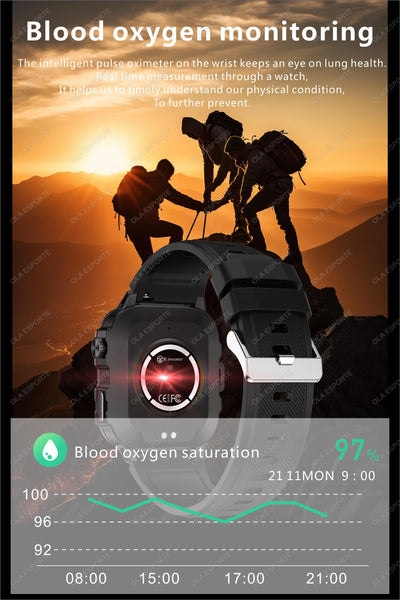 Xiaomi Military Smart Watch for Men with Health Monitor - Smarsty