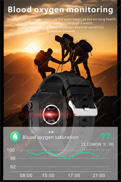 Xiaomi Military Smart Watch for Men with Health Monitor - Smarsty