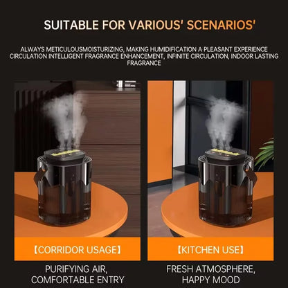 3L Air Humidifier with Cool Mist and Aromatherapy - Smarsty