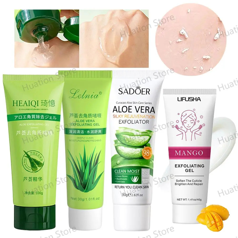 Aloe Vera Face Exfoliating Gel for Pore Shrinking - Smarsty