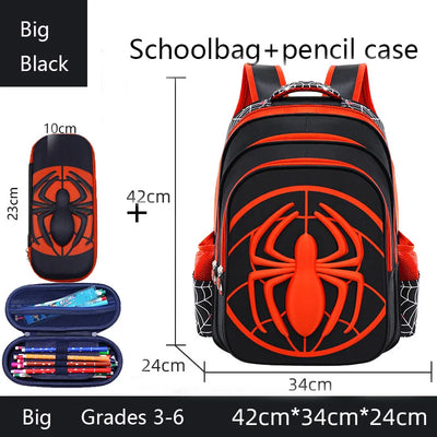 Spider Backpack and Pencil Case Set for Kids Waterproof - Smarsty