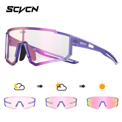 SCVCN new Outdoor Cycling Sunglasses Men MTB Bike Glasses Sports Mountain Climbing fishing Women Bicycle Cycling UV400 Goggles by Smarsty
