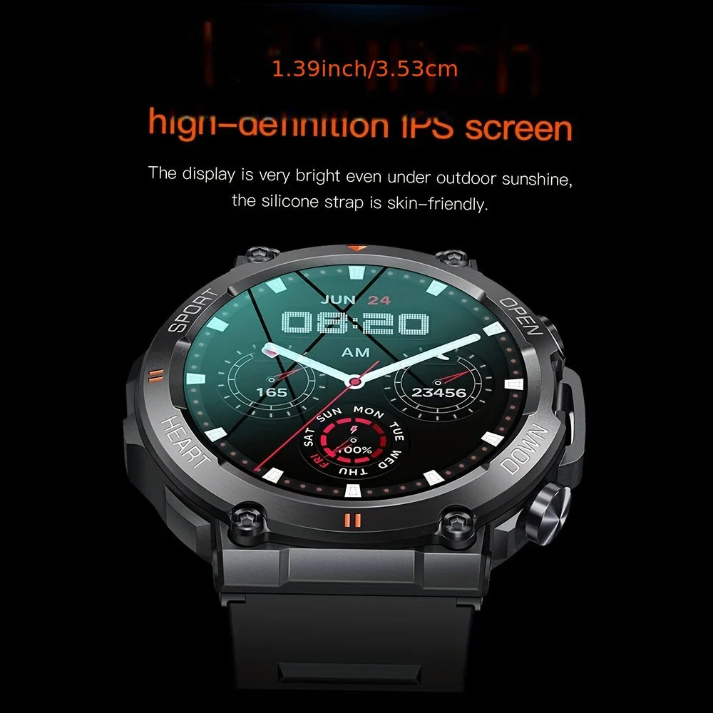 K56Pro Smart Watch for Men with Heart Rate Monitor - Smarsty