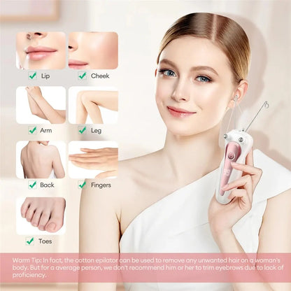 Rechargeable Electric Body Hair Remover for Women - Smarsty