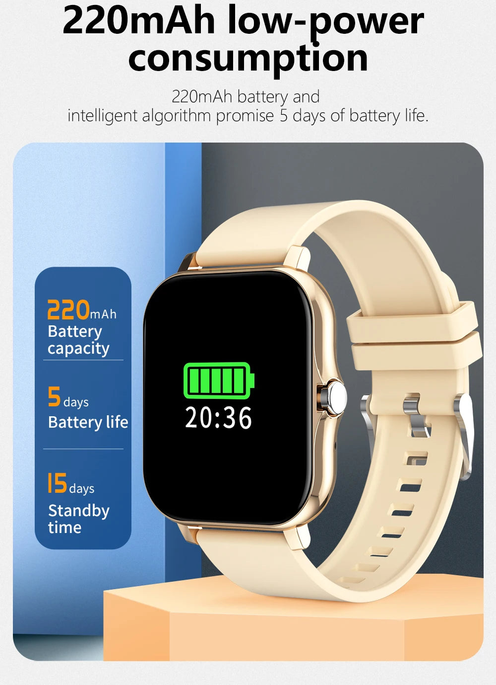 Multifunctional Smart Watch With Fitness Tracking Features - Smarsty