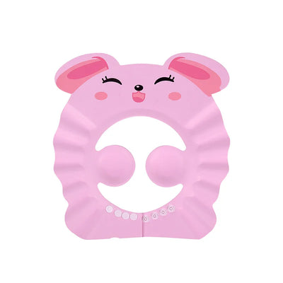 Baby Shower Soft Cap Adjustable Hair Wash Hat for Kids Ear Protection Safe Children Shampoo Bathing Shower Protect Head Cover - Smarsty