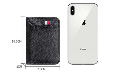 Men's Wallet Short Wallet Card Holder Fashion Thin Multi Card Business Soft Leather Wallet for Men Bolsa Feminina Coin Purse - Smarsty