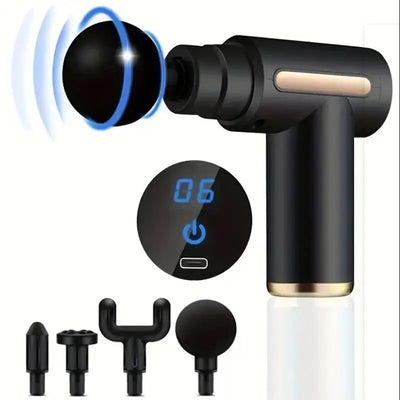 Portable Vibration Massage Gun for Deep Muscle Relaxation - Smarsty