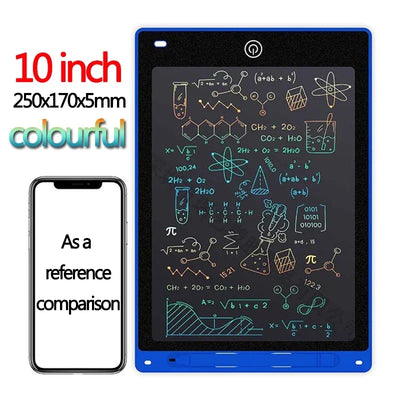 10/12/inch LCD Writing Tablet Drawing Board Kids Graffiti Sketchpad Toys Handwriting Blackboard Magic Drawing Board Kid Toy Gift - Smarsty