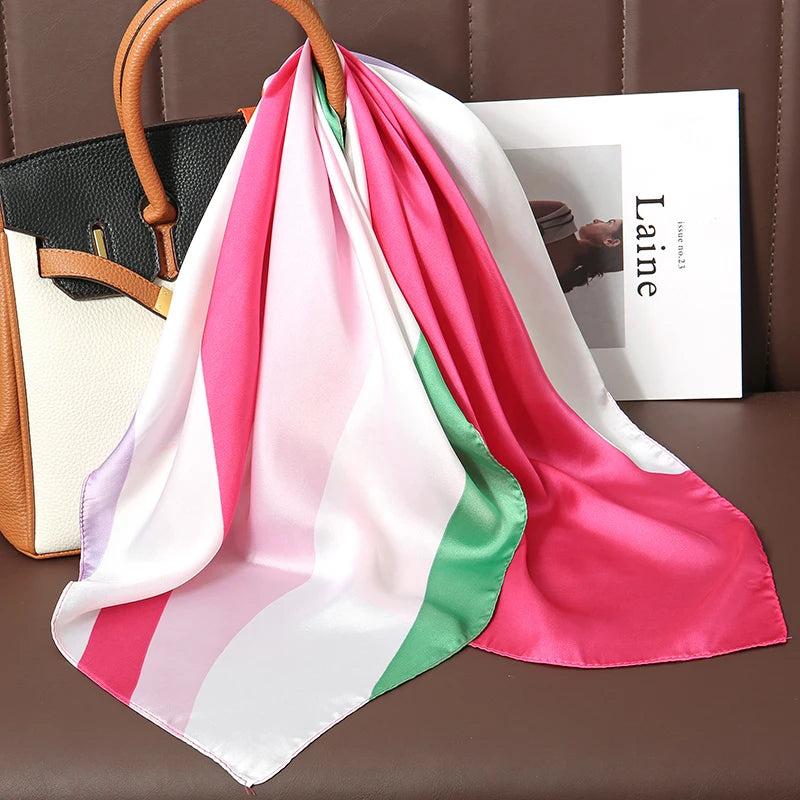 Luxury Silk Hijab Hair Bands With Sun Protection - Smarsty