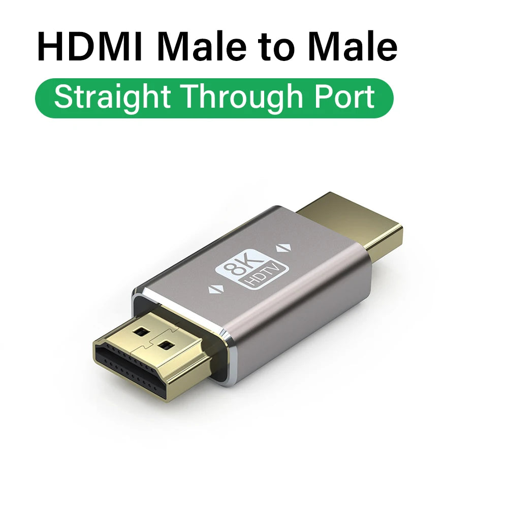 8K HDMI 2.1 Right Angle Cable for Easy Connections - Smarsty