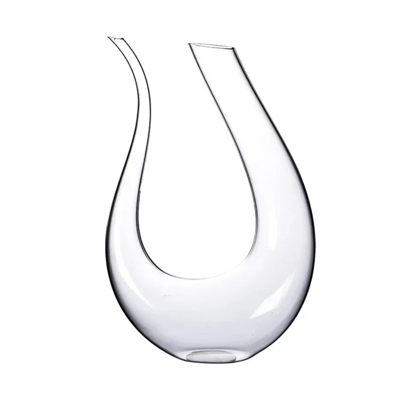 Handmade 1500ML Crystal Wine Decanter for Elegant Serving - Smarsty