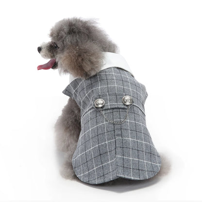 Formal Tuxedo Dog Costume for Weddings and Events - Smarsty