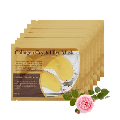 Gold Collagen Crystal Eye Masks for Firming and Moisturizing - Smarsty