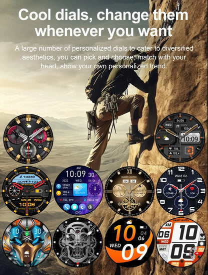 AMOLED Smart Watch for Men with Fitness Tracking - Smarsty