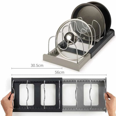 Kitchen Organizer Sink Dish Drying Rack Sink Drain Shelf Bowl Plates Shelf Storage Drawer Desktop Adjustable Holder Accessories by Smarsty