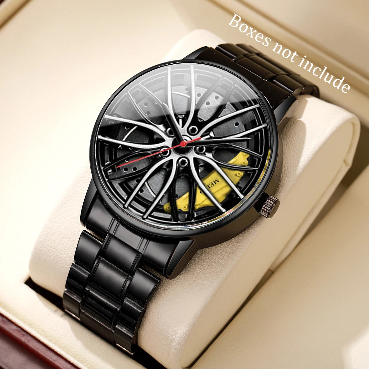 Fashion Men's Quartz Watch with Stainless Steel Band - Smarsty