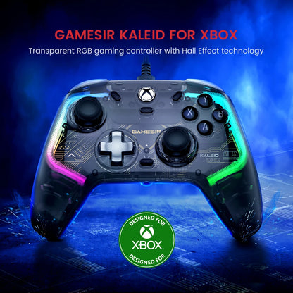 GameSir Kaleid Wired Xbox Controller with Hall Effect Joystick - Smarsty