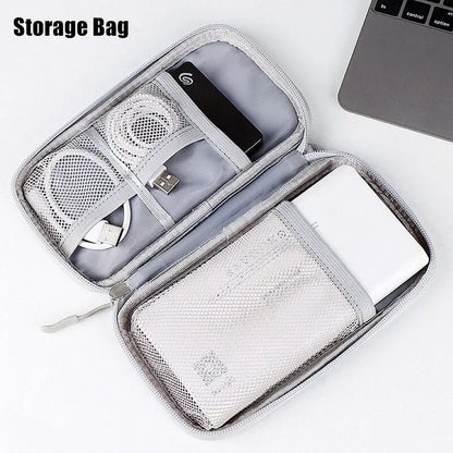 Travel Cable Organizer Case Zipper for Electronics - Smarsty