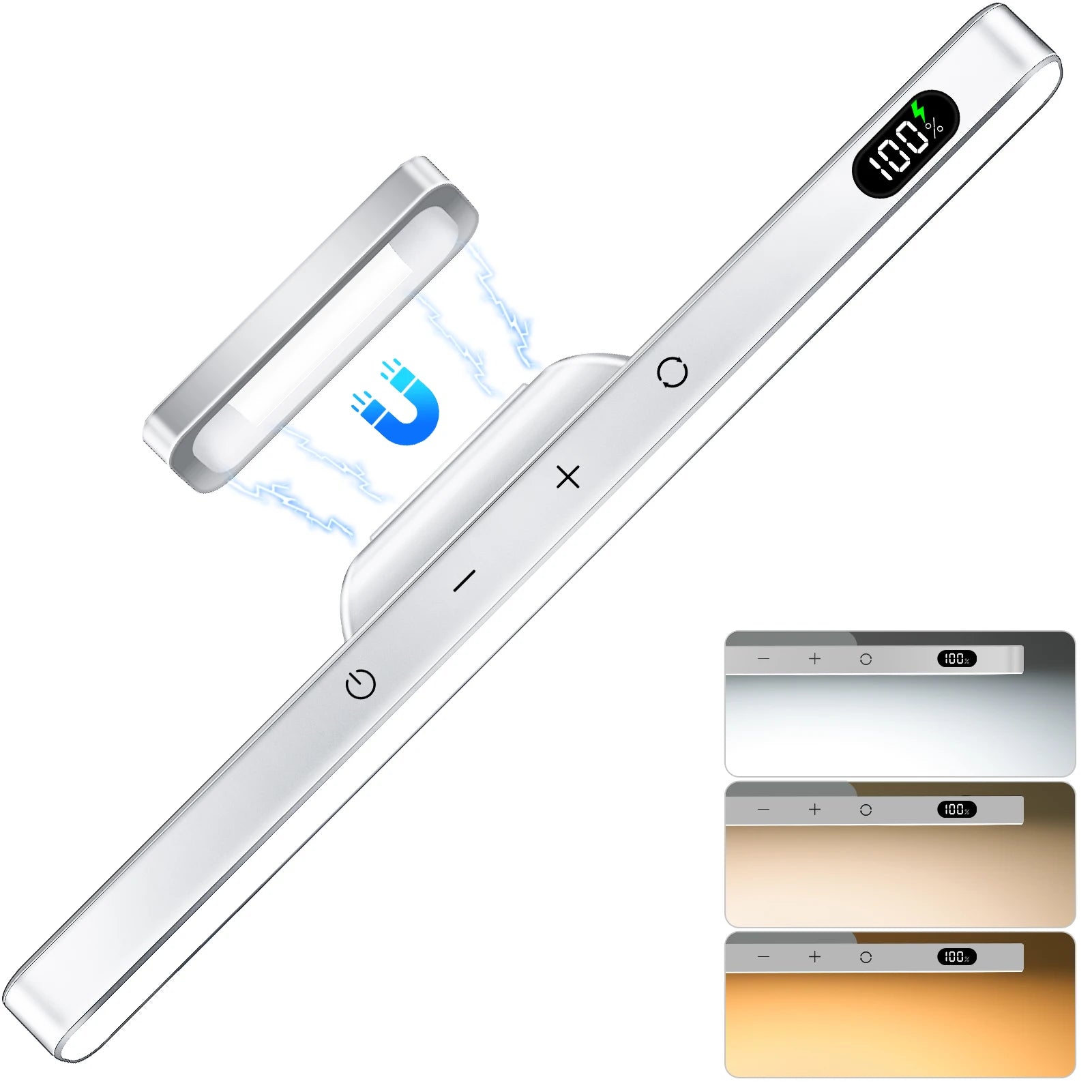 Rechargeable Touch Table Lamp with Magnetic Design - Smarsty