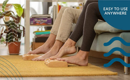 Wooden Foot Roller for Plantar Fasciitis Relief - Smarsty