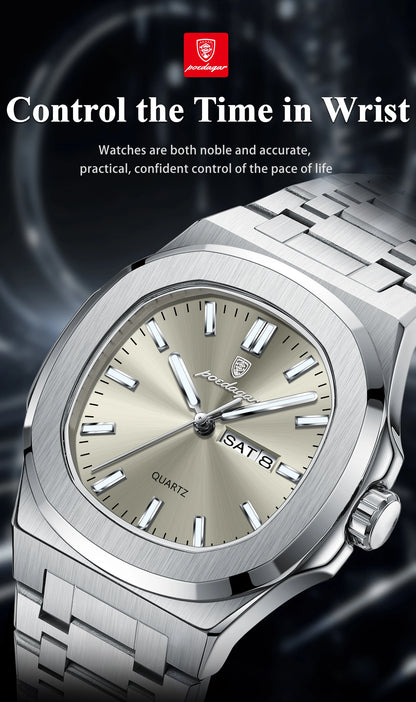 Luxury Waterproof Military Men's Watch with Luminous Feature - Smarsty