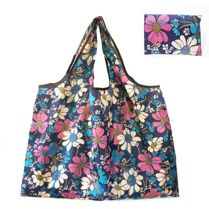 Versatile Folding Canvas Shopping Bag With Large Capacity - Smarsty
