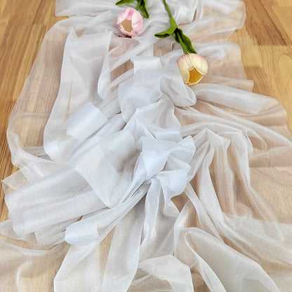 Chiffon Table Runner for Elegant Wedding and Party Decor - Smarsty