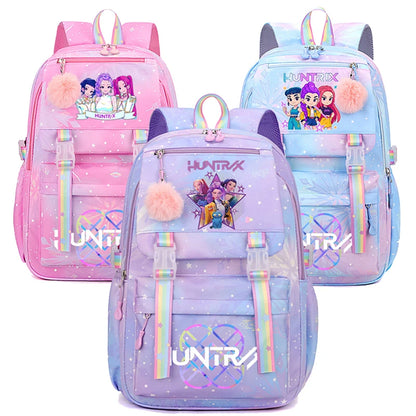 Cartoon Style Kids Backpack With High Capacity For School - Smarsty