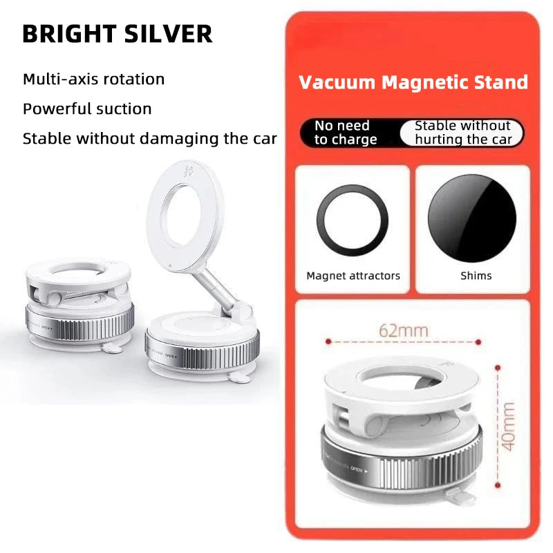 Magnetic Phone Holder With Three Axis Rotation For Ease - Smarsty
