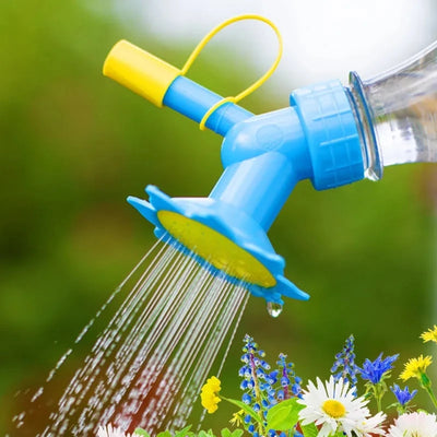 Portable 2 In 1 Plastic Watering Can Sprinkler Nozzle - Smarsty